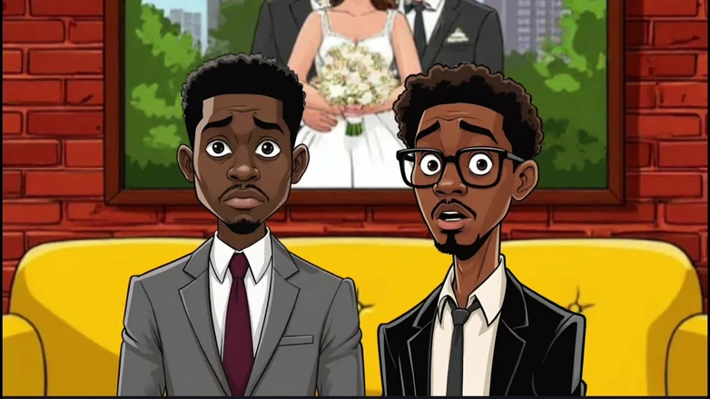 Octopussy Lovers Club: American MILF 2: Married Housewife and Two Big Black Cocks. Cartoon....