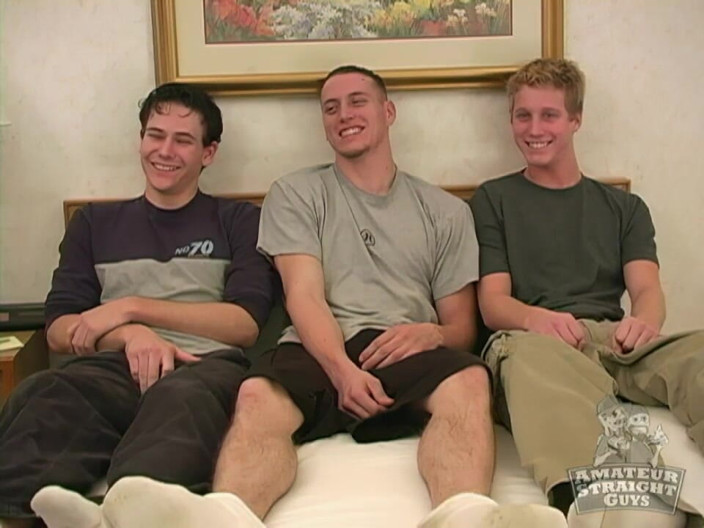 Jay's Amateur Straight Guys: Tom Ben and Matt - 3 Rent-boys who are straight, but not...