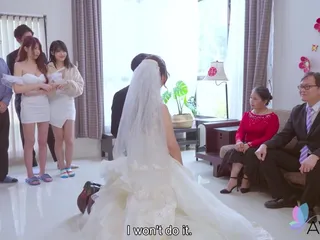 新郎は結婚式の夜にさくらに寝取られます
