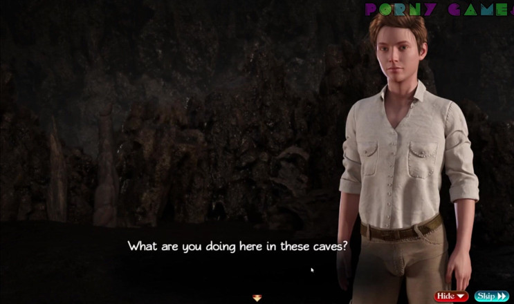 Porny Games: Treasure of Nadia - Threesome on a cave (2/4)