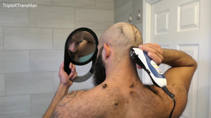 TripleXTransMan: Buzzing my Hair Off