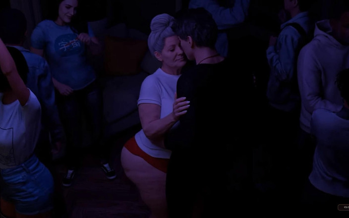 Q Boy: Party Turned Wild - Granny's Big Ass Out &amp; Getting Pounded - Godson -...