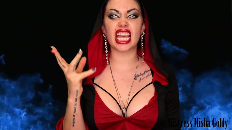 Goddess Misha Goldy: Mesmerizing mindfuck :You will submit to me, you will say my...