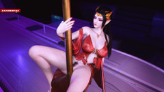 X Hentai: Cai Lin Virtual Temptress: Bigbutt Goddess - 3D アニメーション変態
