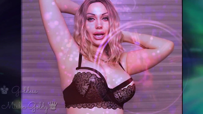 Goddess Misha Goldy: Time to hate yourself! Mesmerizing ASMR &amp; eye contact &amp; hfo
