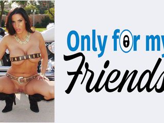 Only for my Friends: Veronica Rayne porrgjutning en stor slampig MILF älskar att sticka sexleksaker...