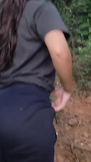 SugarPose: Cute Latina Girl Flashes Her Tits and Ass Outdoors