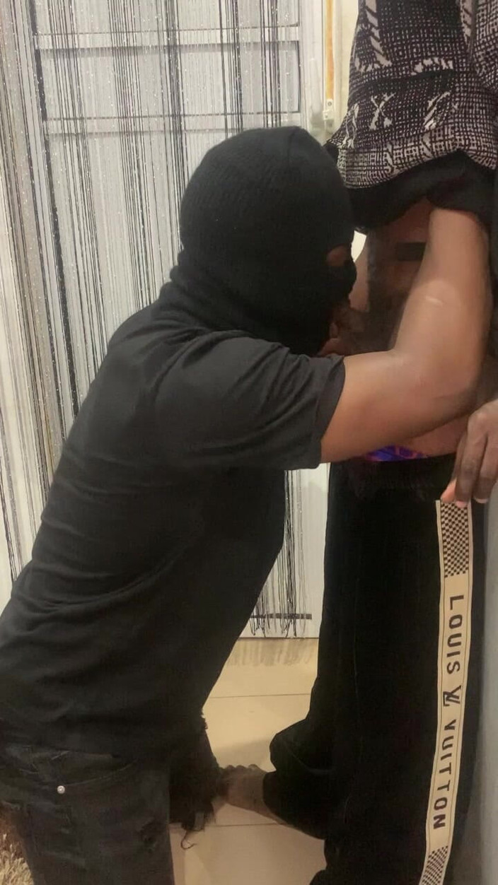 Enigmatic Buoy: Horny Straight Twink Begs for a Blowjob.