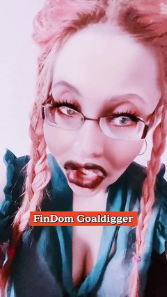 FinDom Goaldigger: Meine lippen machen dich verrückt!