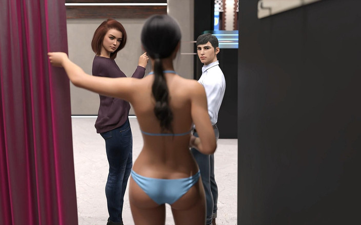 Adultgameplayvideos studio: Szepty Desire # 3 Louis zobaczył Sarę w stroju kąpielowy