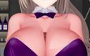 Smixix: Blue Archive Asuna Ichinose Hentai boob job playboy - 6i - abiti viola...