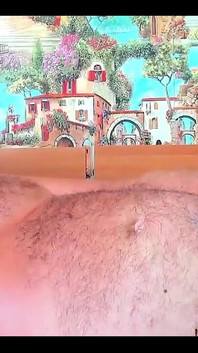 Hej, kluci! Pojď si se mnou hrát! v ústech