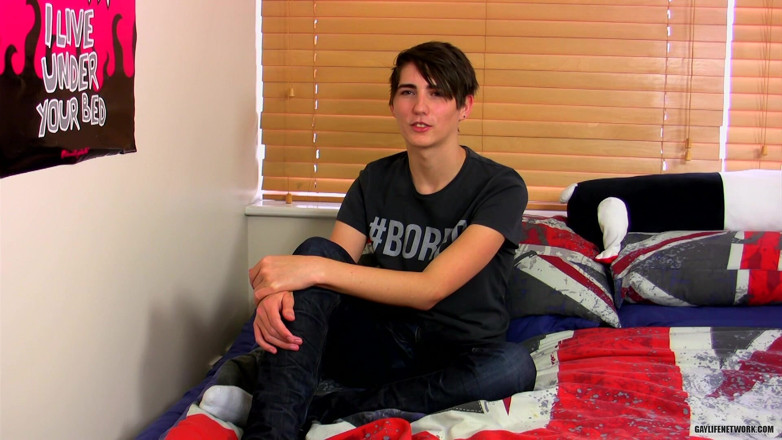 Teach Twinks: Emo Boy Shoots His Load