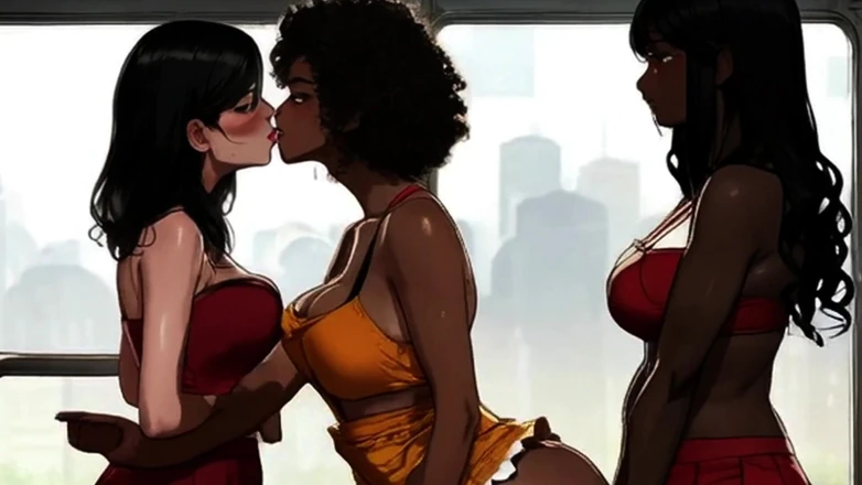 Spicy Toons: Toket semok tante seksi ini nggak bisa dimasukin sama kontol...