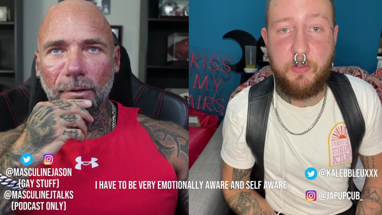 Raw and Uncensored with Masculine Jason: Porrstjärna bekännelser - Kaleb Bleu (avsnitt 123)