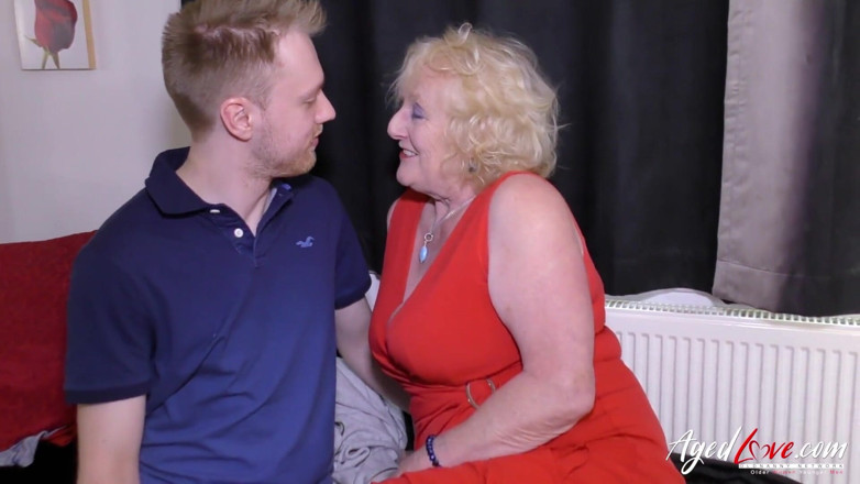 Old Nanny: AGEDLOVE - Claire Knight is a granny that will make you...