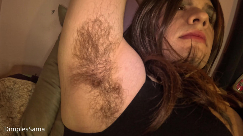 Miss Dimples: Sniff My Hairy Armpits