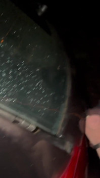 Crushing Balls with the Tailgate of a Car