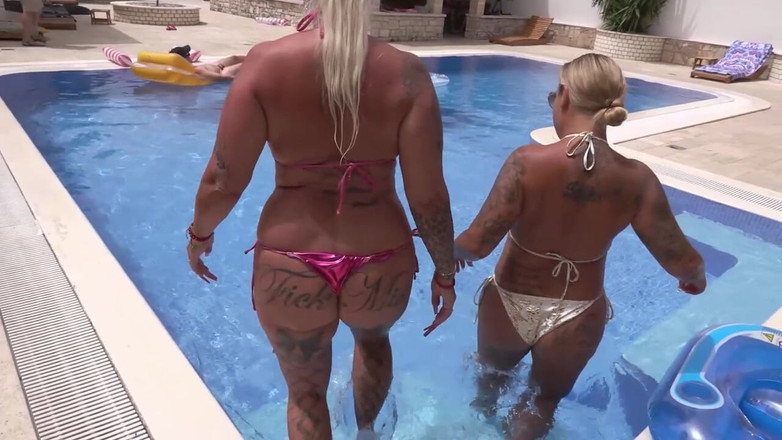 Lovekino: German Pornstar Kira Knight and Jeaninne Hot Threesome at the...