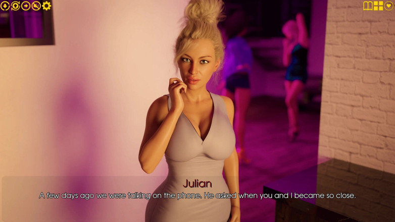 3D Cartoon Porn: My Pleasure 41 - Cassandra Changes Dress in Front of Julian and...