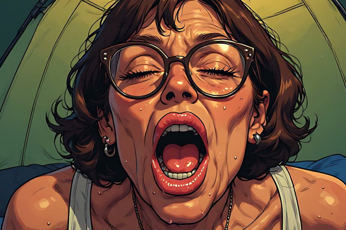 AI Porn: Sensual Expressions Granny Art