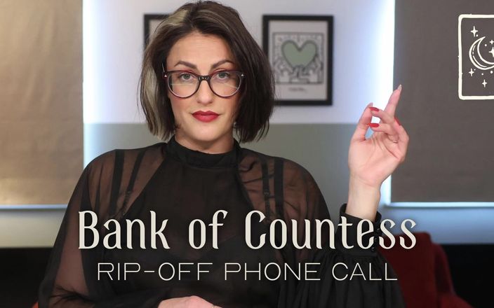 Countess diamond: Llamada telefónica del Bank of Countess Diamond rip-off - Findom