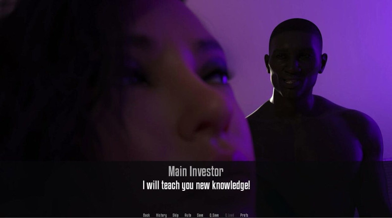 XXX Games Bunk: Anita's Internship -petite Teen - Gameplay - Roleplay - Black Boss Fucks Intern with...