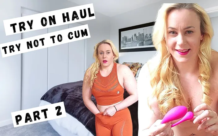 Michellexm: Try on haul, try not to cum. Part 2