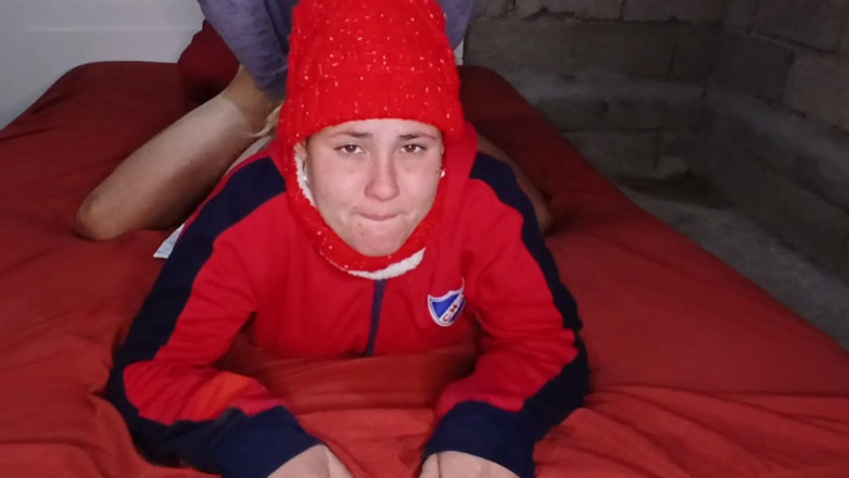 Orgasm anal sex: Fată latino are parte de sex anal