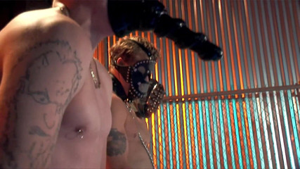 Miami Reality: Blonde teen's tiny pussy gets destroyed by hungry bound slaves