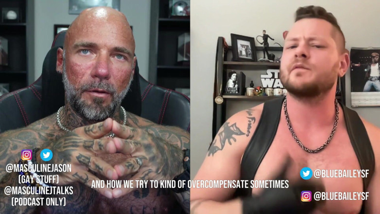 Raw and Uncensored with Masculine Jason: Pornoster bekentenissen - Blue Bailey (aflevering 98)
