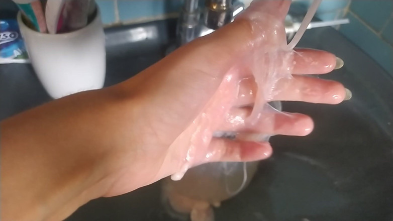 Ms Candy Bunny: Messy Soap Slime on My Hands