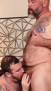 Bearfilms Inked Bottom Kurt Jacobs Loves Riding Chip Young's Horny Cock