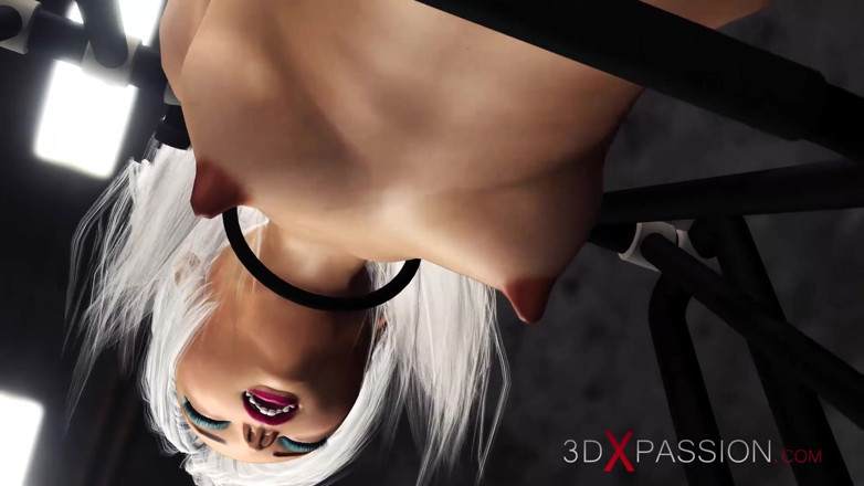 3dxpassion: Zum ersten mal harter fick für geile japanische college-mädchen-sklavin im...