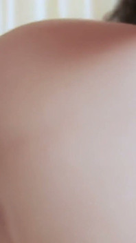 MMF - Tattooed Brunette Takes Two Cocks and a Facial