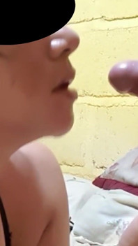 Eu pedi o leite no meu rosto