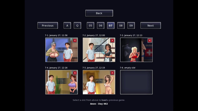 LewdArcade: Letní sága sexuální hra hrát část 17 nahá hra Hrát 18+ hru pro...