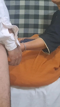 Black Suit Bhabi Teases Her Dever Playful Desi Roleplay