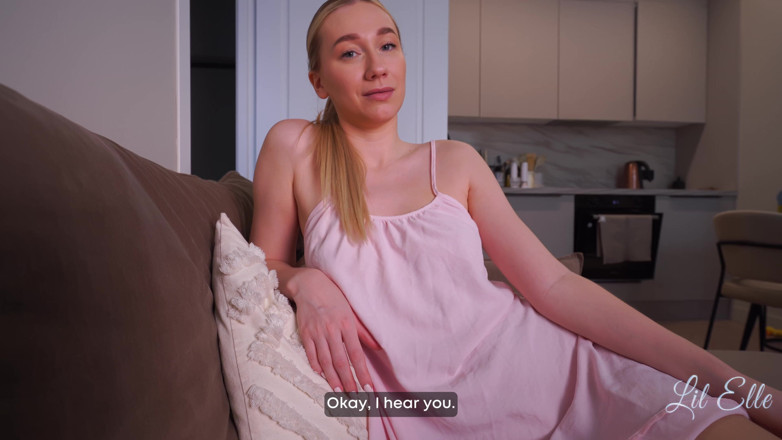 Lil_Elle: Do You Feel the Same? - Pussy Rubbing &amp; Creampie with GF's...