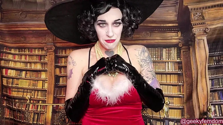 Geeky Femdom: Lady Dimitrescu Holiday Gift