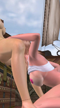 3D animerad porr - vacker shemale slickar asiatisk flickas fitta i HD