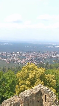 Korabitch, Frankeştayn Kalesi'nde mola