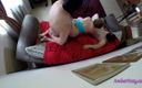 Amber Foxy: Video panjang seks threesome liar dan tante seksi lagi asik...