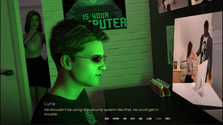 Johannes Gaming: In Security 2 Thank Goodness Meg Had Same Shirt as Luna