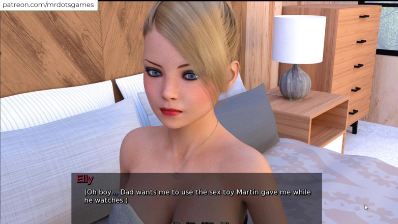 Johannes Gaming: Elly mengongkek dirinya dengan dildo hitam dengan 4 orang dengan Olivia...