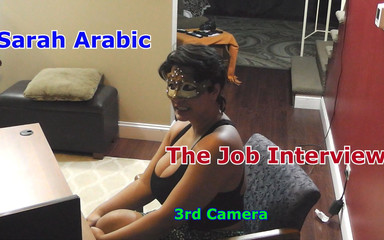 Average Joe xxx: Sarah Arabic the Job Interview 3rd Camera