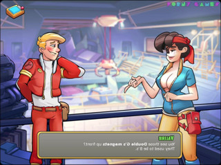 Porny Games: Space rescue: Code pink v7.0 - Sex on junkyard sofa (2)