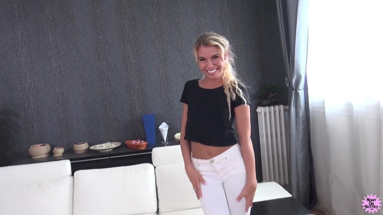 Heavy on Hotties: Skinny blonde ballerina destroyed by loveable fattie