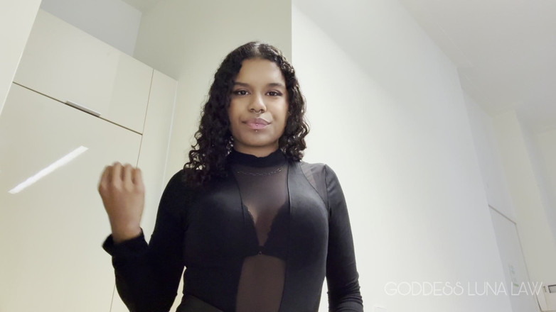 Goddess Luna Law: Jezte mrdku na snídani - Femdom POV JOI bohyně Luna Law
