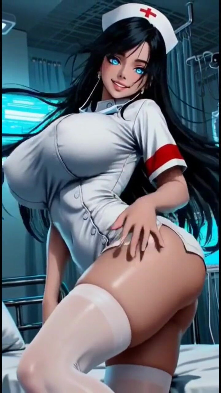 Hot girl dancing: 핫한 간호사 댄스 (AI 애니메이션)